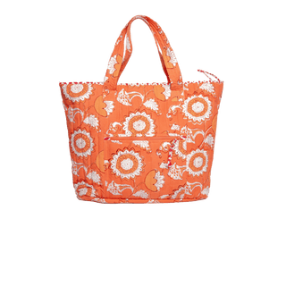 Floral Handmade Tote Bag - Reymey