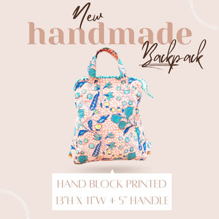 Floral Handmade Carry Bag - Reymey
