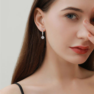 2ct (1ct Each) Moissanite Earrings - Reymey